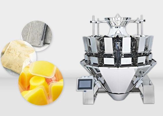 Tea Coffee Bags 1500W Multihead Weighing Machine