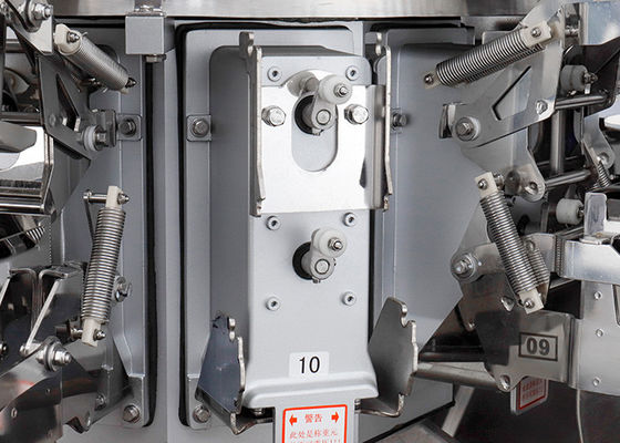 Kenwei Step Motor Multihead Weigher Machine 10 Heads 60P/M